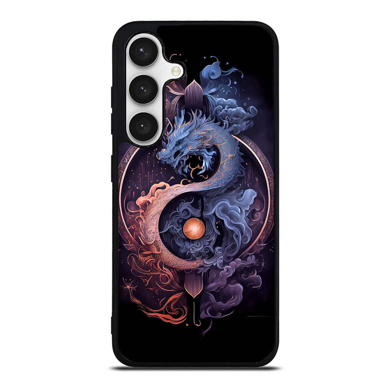 Dragon Yin Yang Samsung Galaxy S24 FE Case