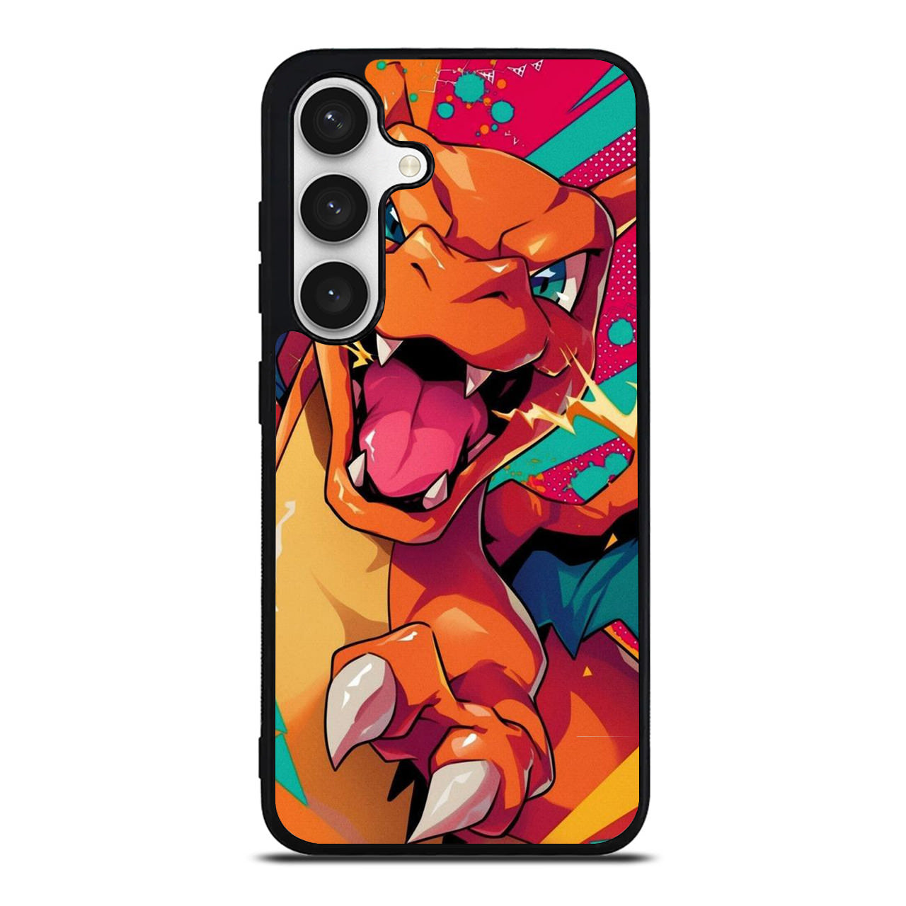 Blazing Fury Charizard Samsung Galaxy S24 FE Case