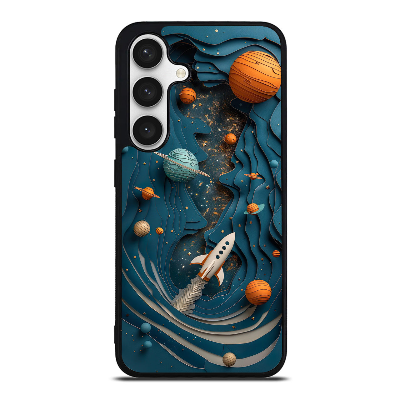 Cardboard Cosmos Samsung Galaxy S24 FE Case