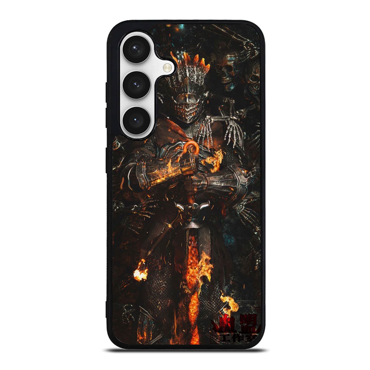 Ember King Warden Cursed Flame Samsung Galaxy S24 FE Case