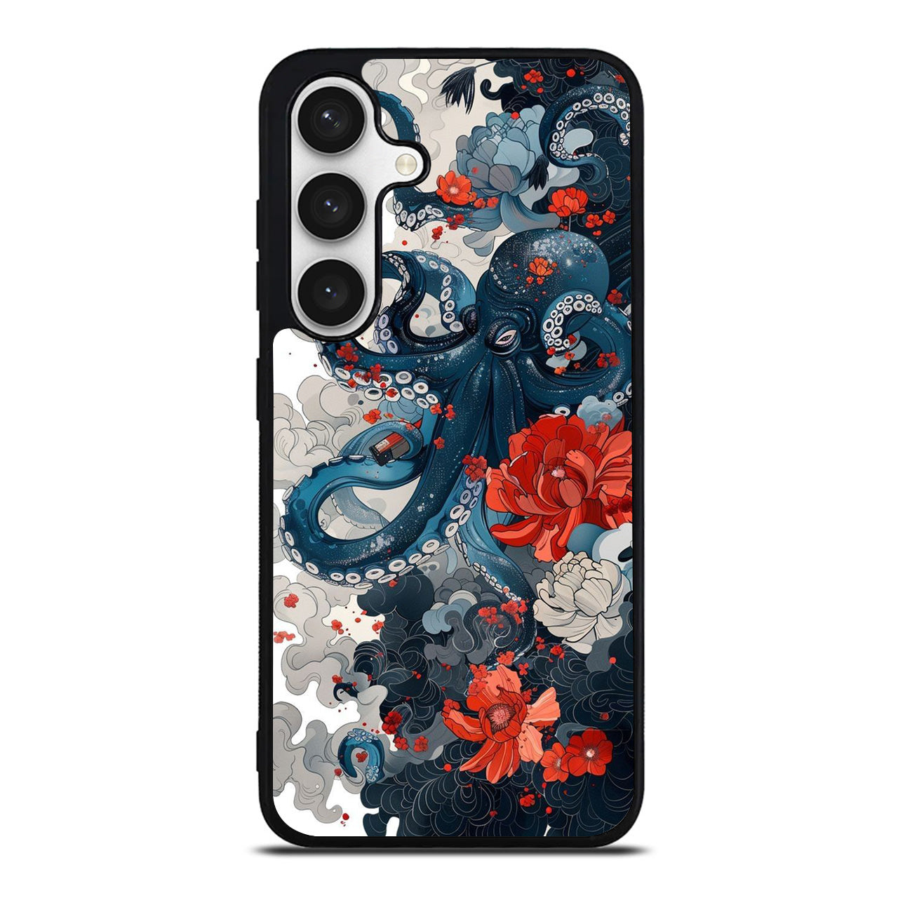 Floral Kraken Samsung Galaxy S24 FE Case