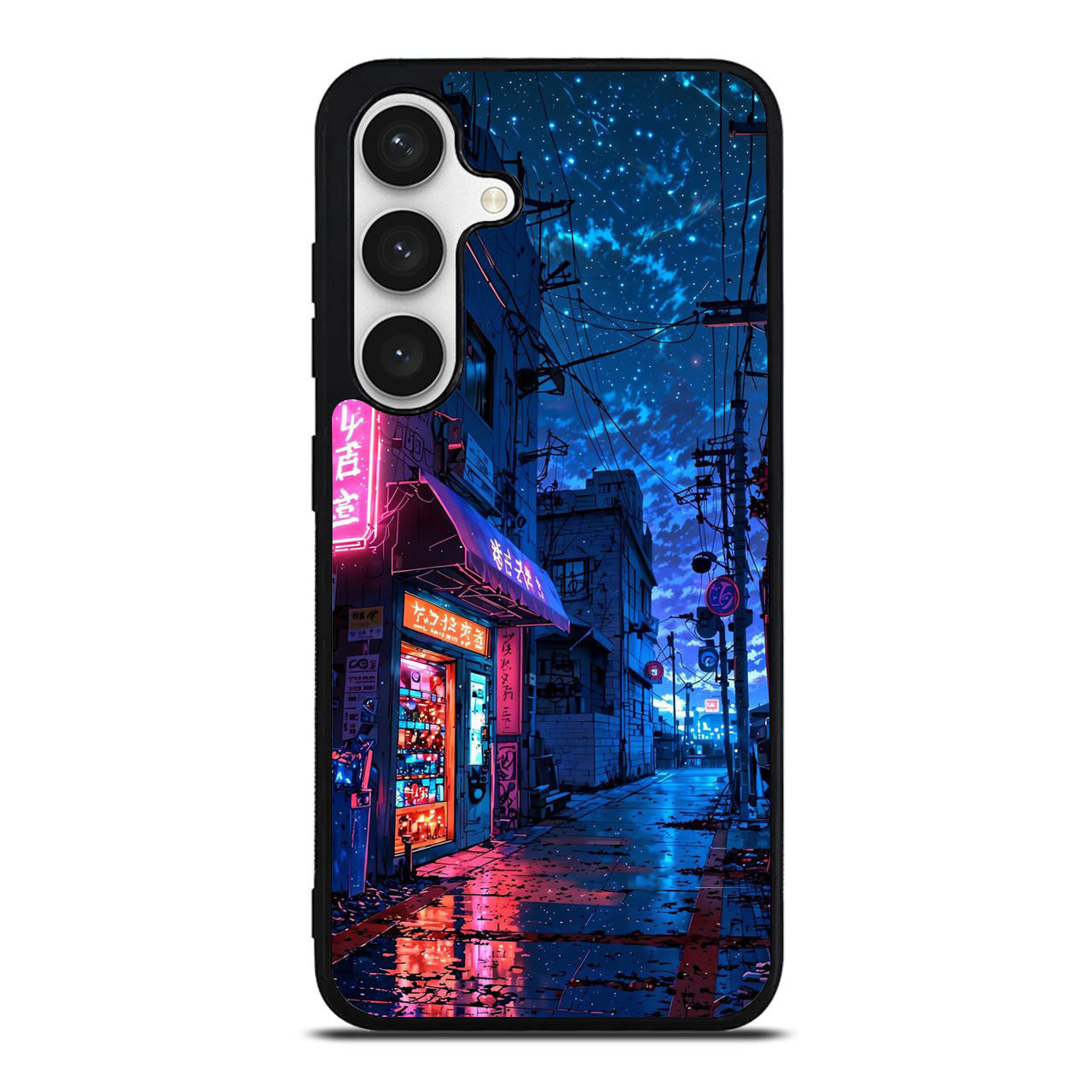 Japan Neon Reverie Samsung Galaxy S24 FE Case