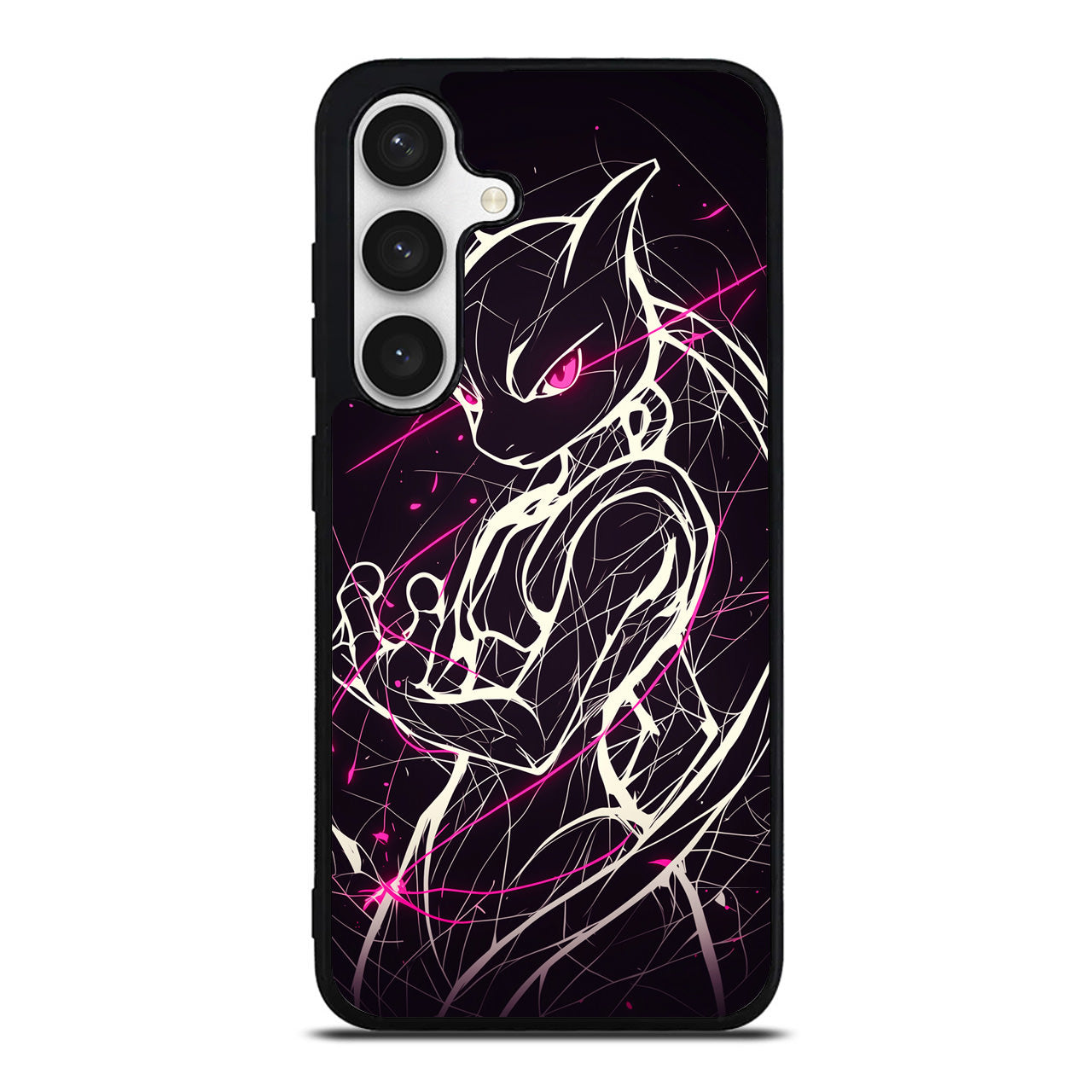 Mewtwo Cosmic Energy Samsung Galaxy S24 FE Case