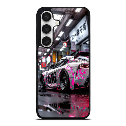 Neon Apex Drift Dreams Samsung Galaxy S24 FE Case