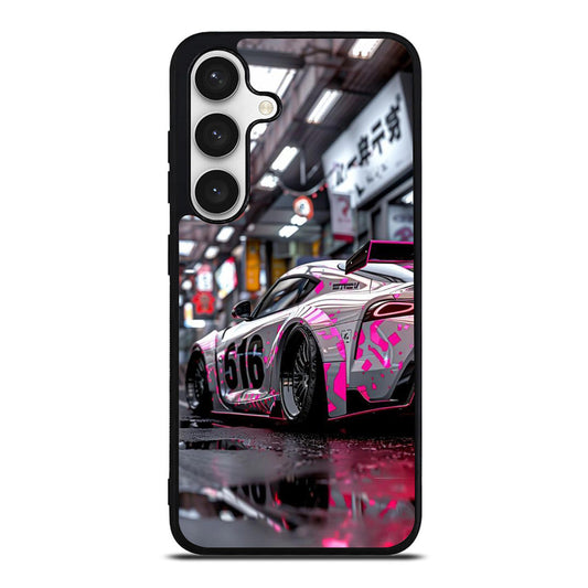 Neon Apex Drift Dreams Samsung Galaxy S24 FE Case