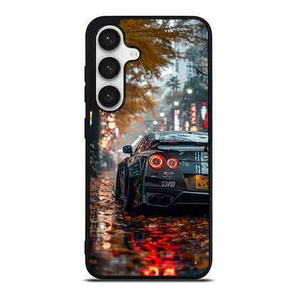 Neon Drift Autumn Streets Samsung Galaxy S24 FE Case