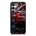 Red Sport Car in the Rain Samsung Galaxy S24 / S24 Plus Case