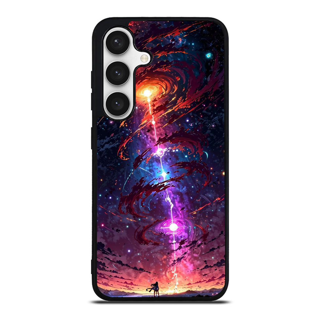 Stargazer at the Axis of Creation Samsung Galaxy S24 / S24 Plus Case