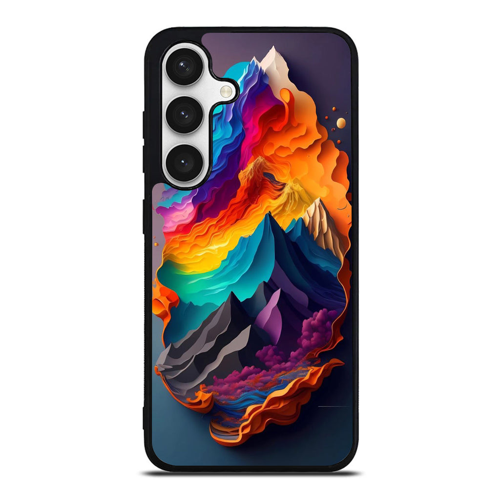 The Spectrum of Peaks Samsung Galaxy S24 FE Case