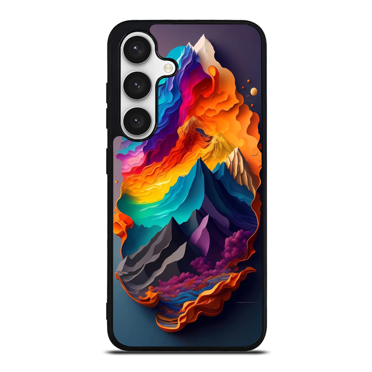 The Spectrum of Peaks Samsung Galaxy S24 FE Case