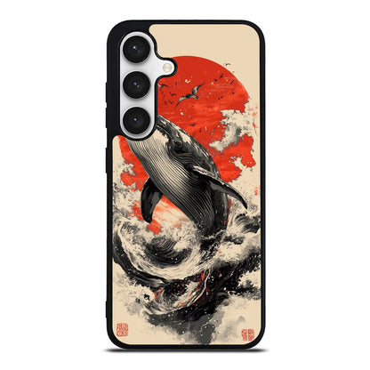 The Whale Rises Samsung Galaxy S24 FE Case