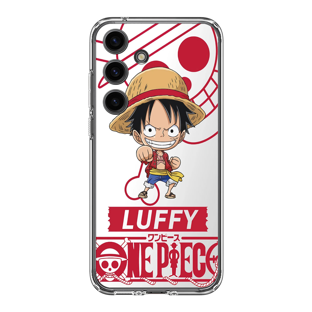 Chibi Luffy Samsung Galaxy S24 FE Case