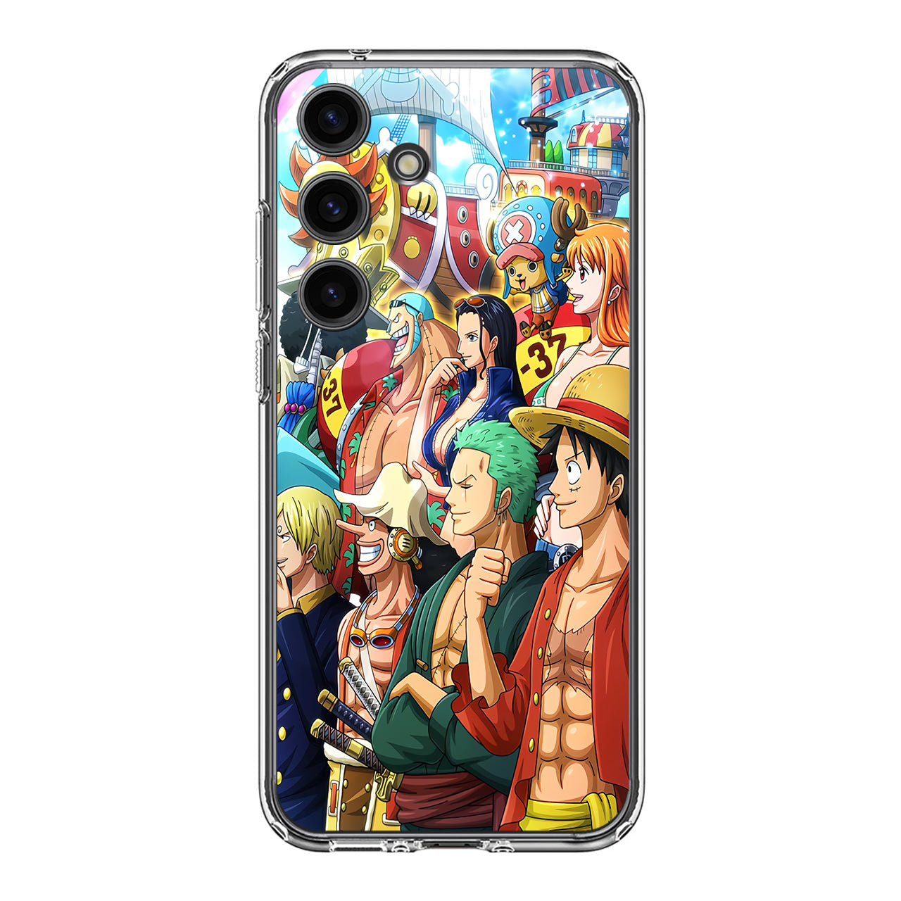 Crew of Mugiwara Pirate Samsung Galaxy S24 FE Case