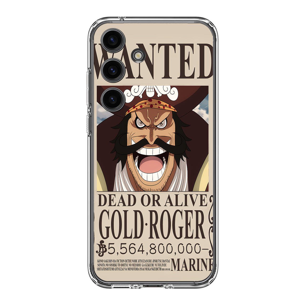 Gold Roger Bounty Samsung Galaxy S24 FE Case