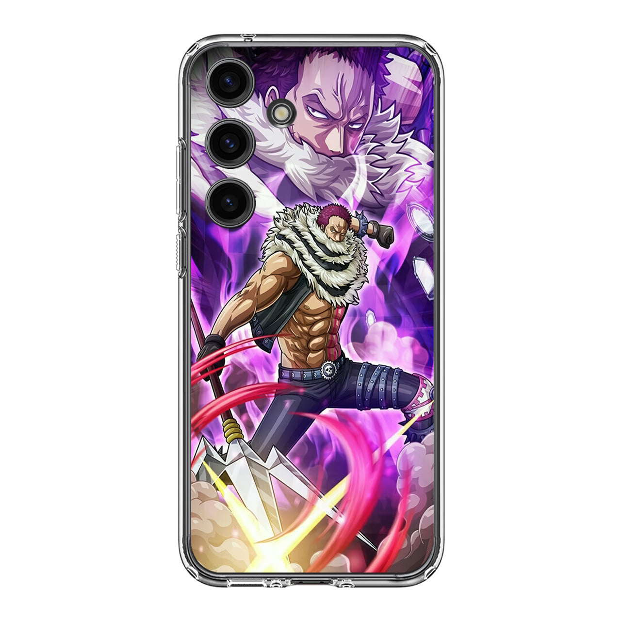 Katakuri Wielding Mogura Samsung Galaxy S24 FE Case