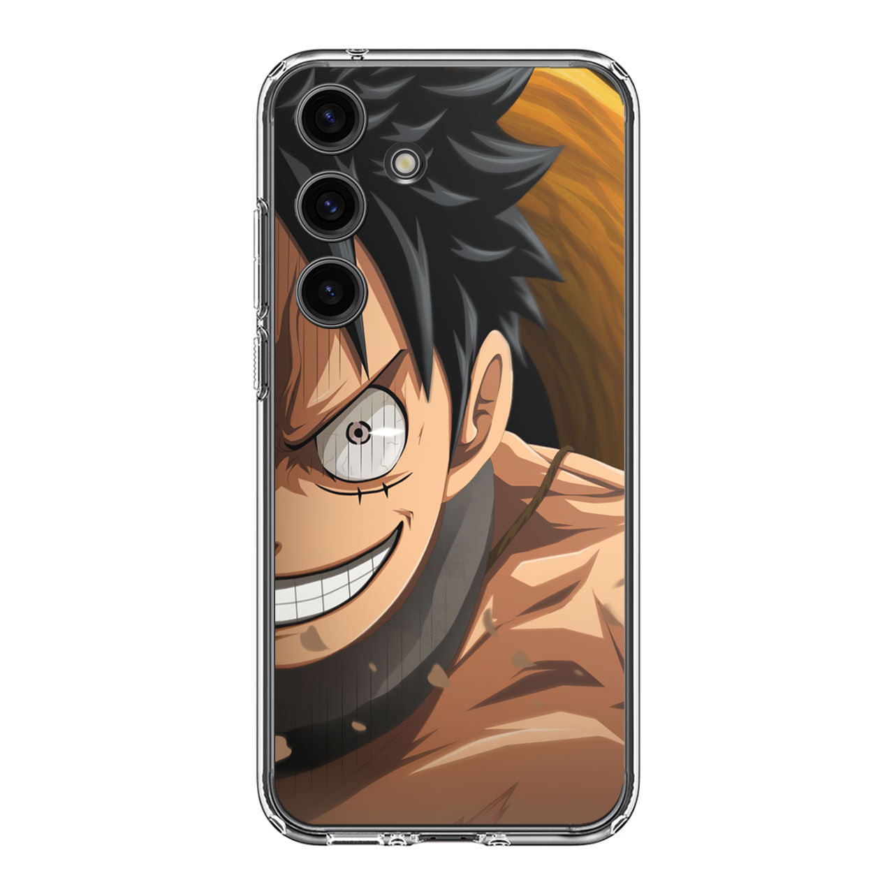 Luffy Half Smile Samsung Galaxy S24 FE Case