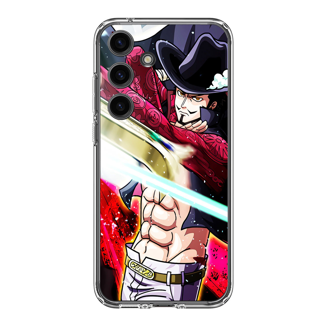 Mihawk The Strongest Swordsman Samsung Galaxy S24 FE Case