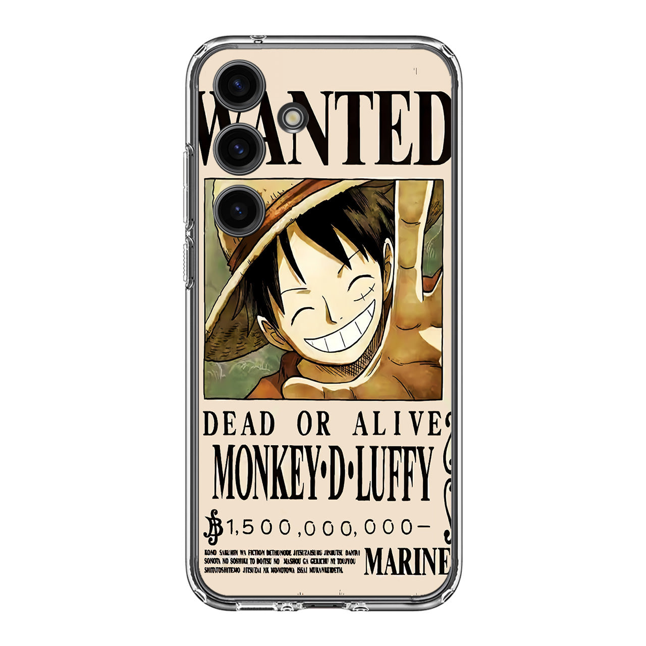 Monkey D Luffy Bounty Samsung Galaxy S24 FE Case