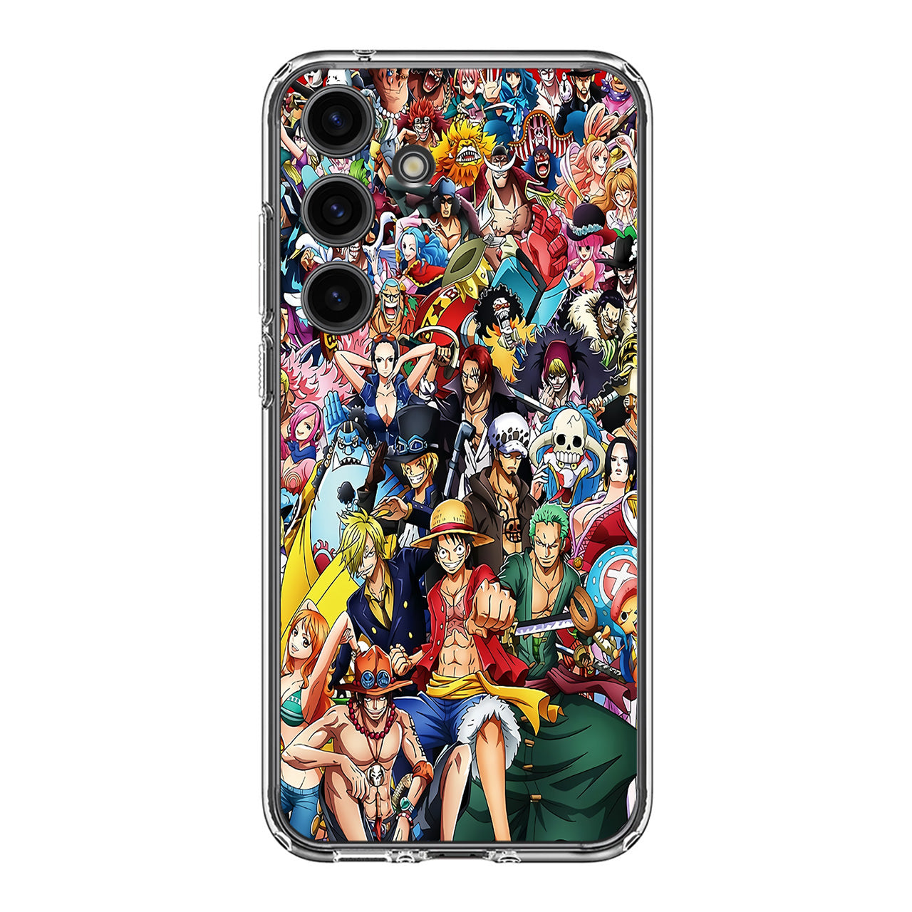 One Piece Characters In New World Samsung Galaxy S24 FE Case