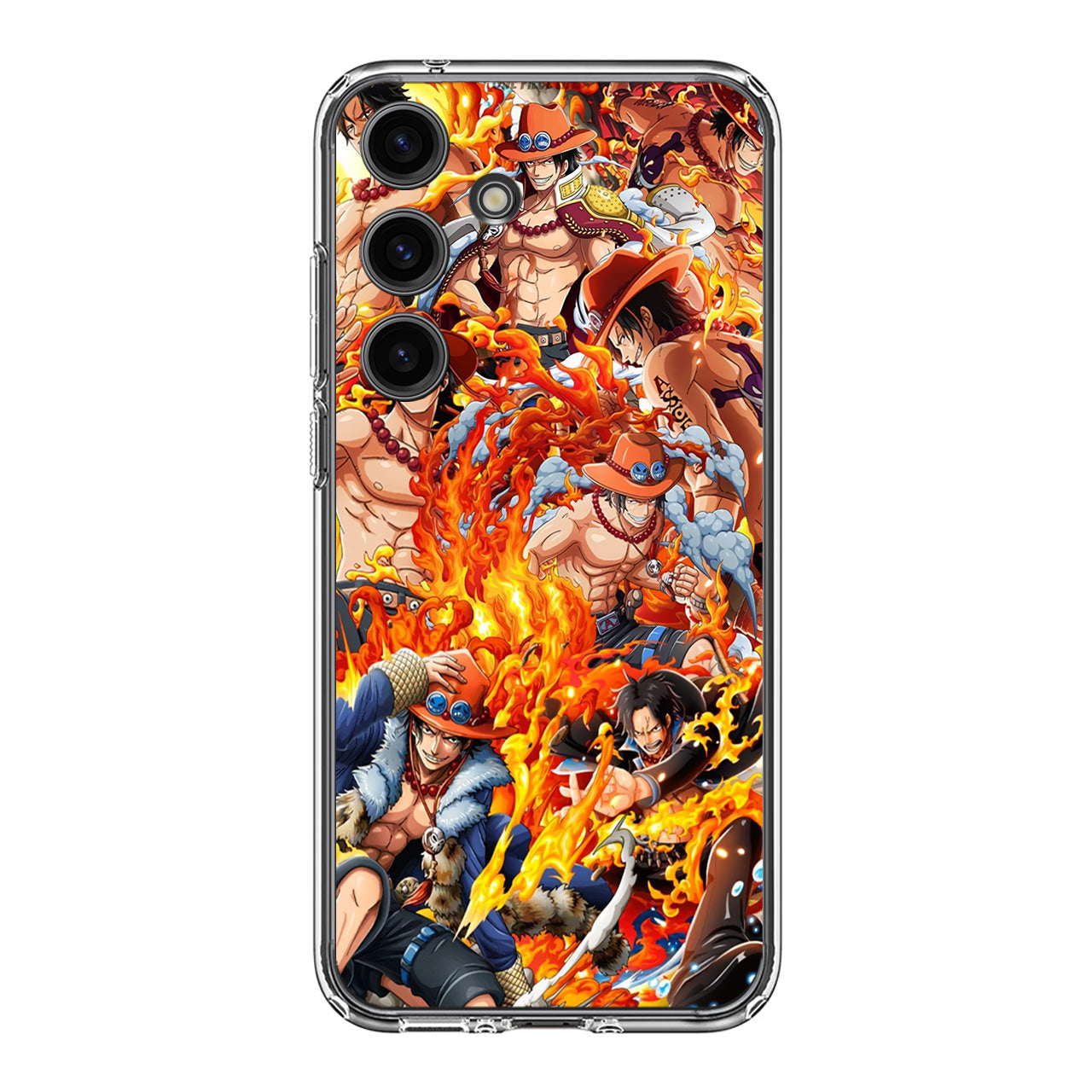 Portgas D Ace Collections Samsung Galaxy S24 FE Case