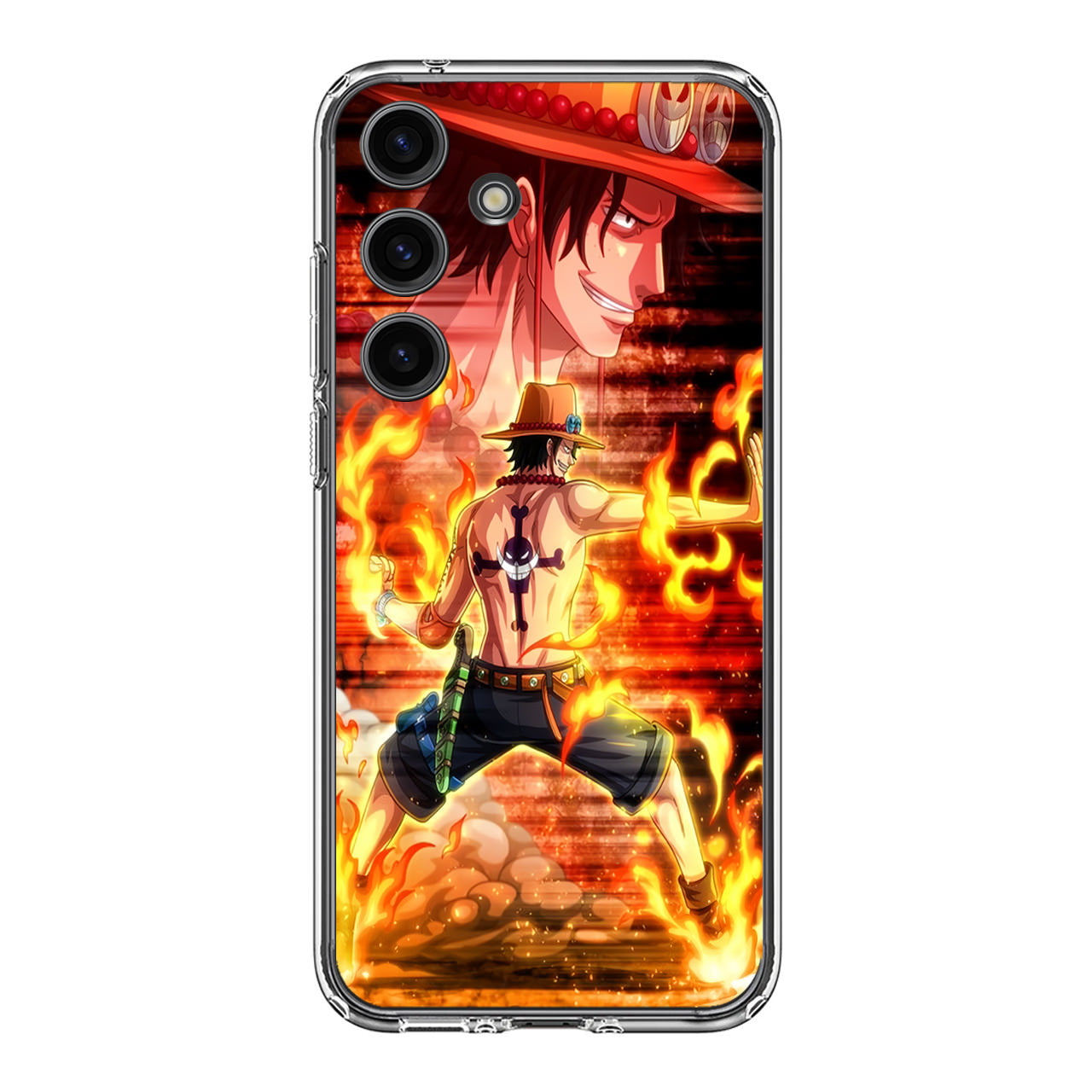 Portgas D Ace One Piece Samsung Galaxy S24 FE Case