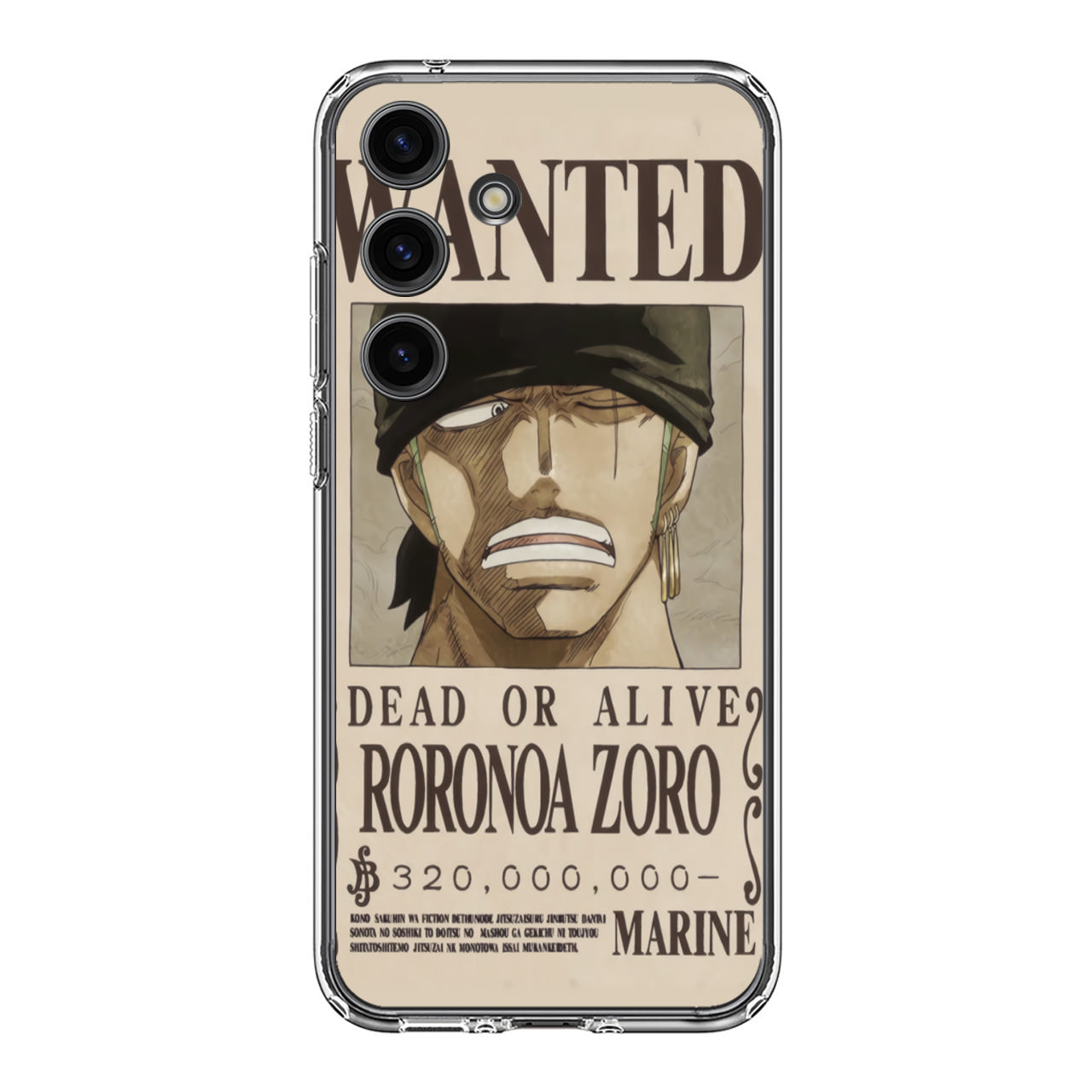 Roronoa Zoro Bounty Samsung Galaxy S24 FE Case