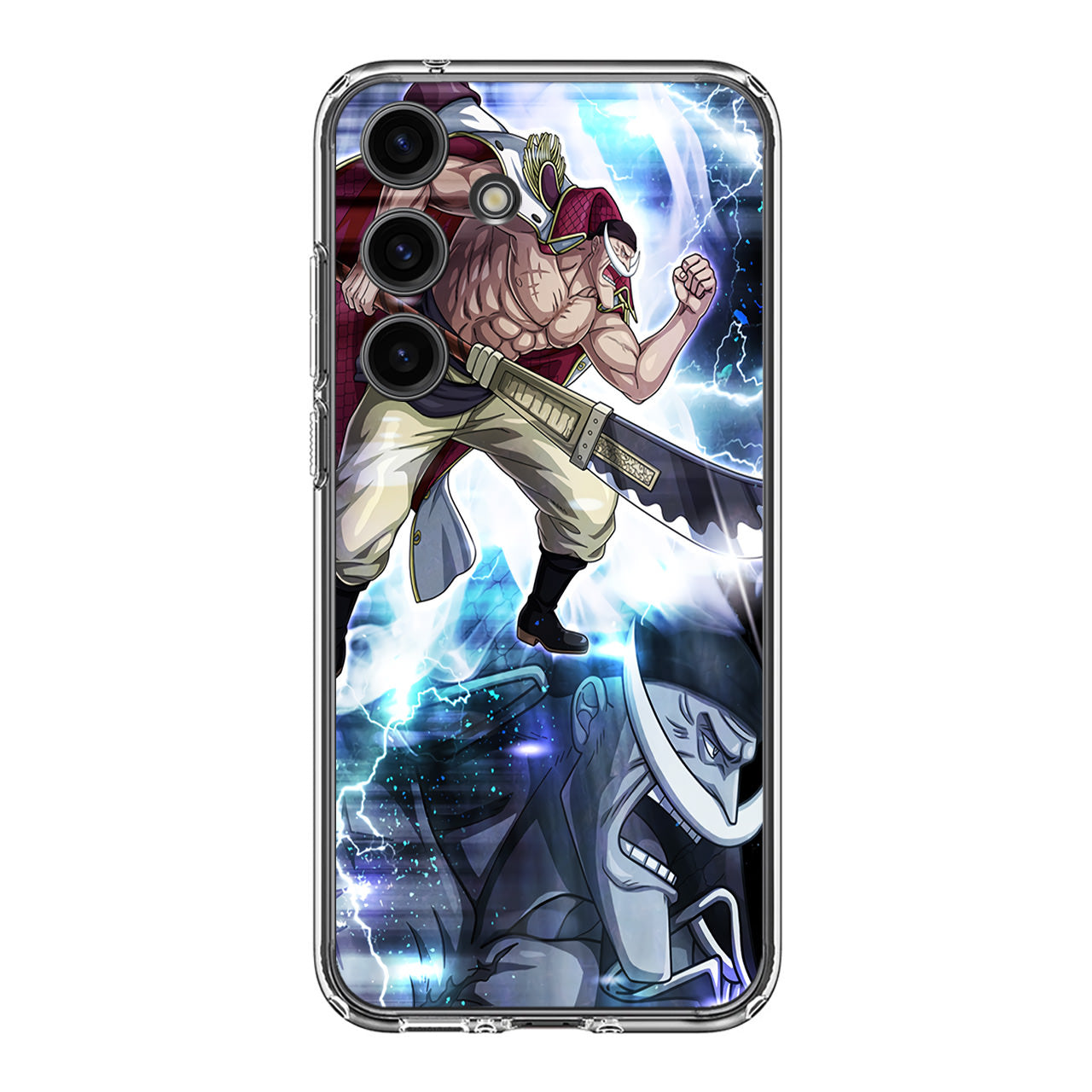 Whitebeard Earthquake Power Samsung Galaxy S24 FE Case