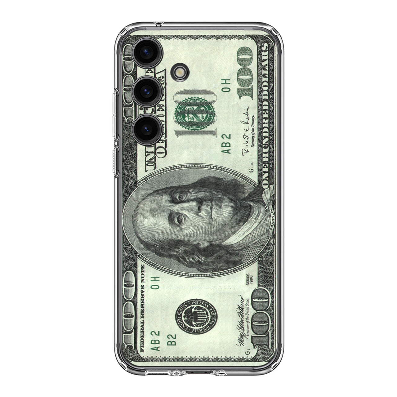 100 Dollar Samsung Galaxy S24 FE Case