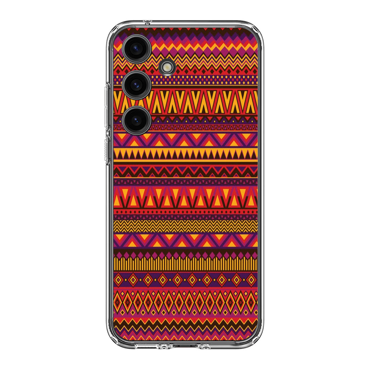 African Aztec Pattern Samsung Galaxy S24 FE Case