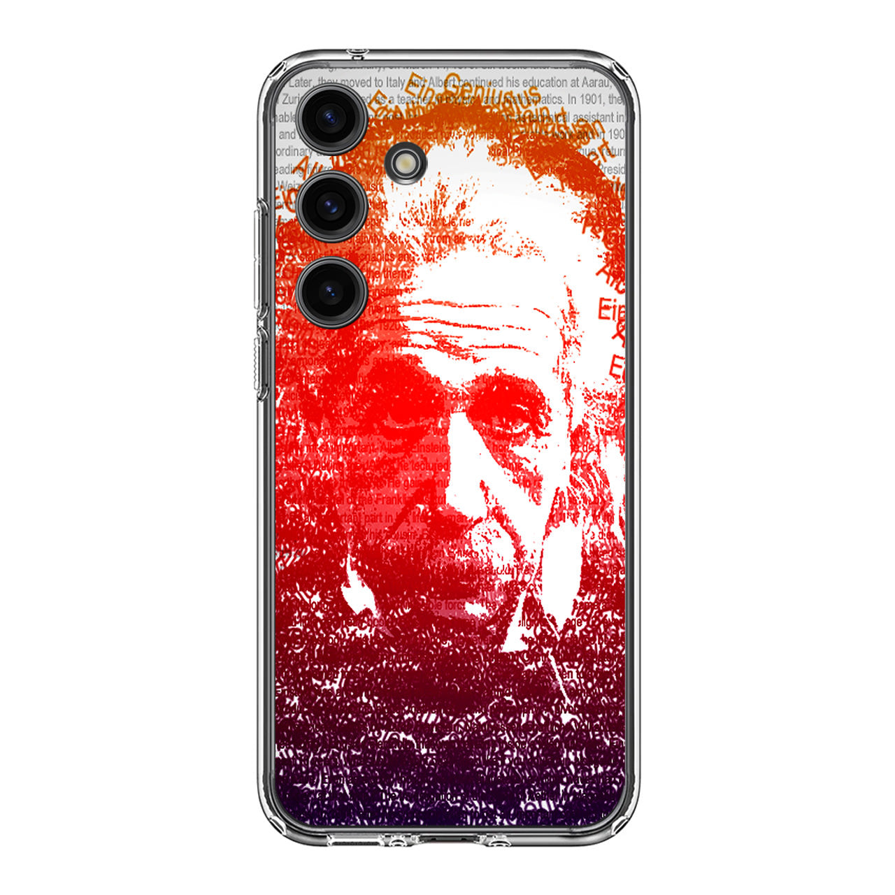 Albert Einstein Art Samsung Galaxy S24 FE Case