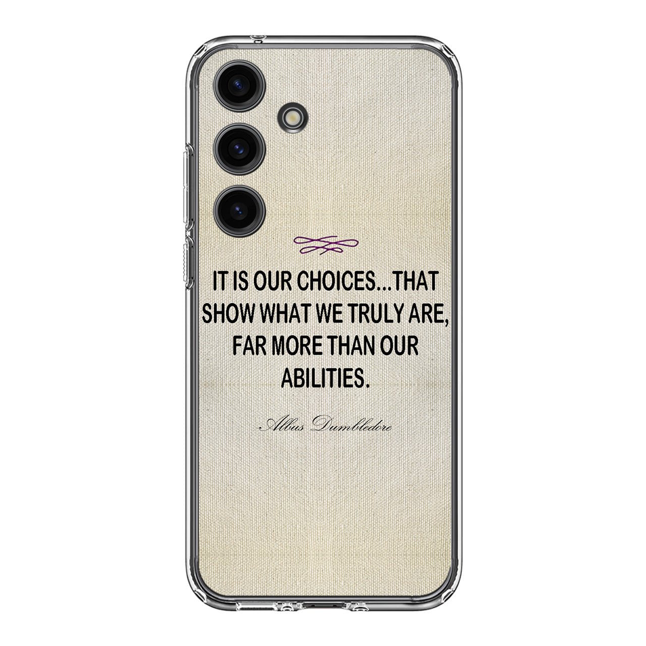 Albus Dumbledore Quote Samsung Galaxy S24 FE Case