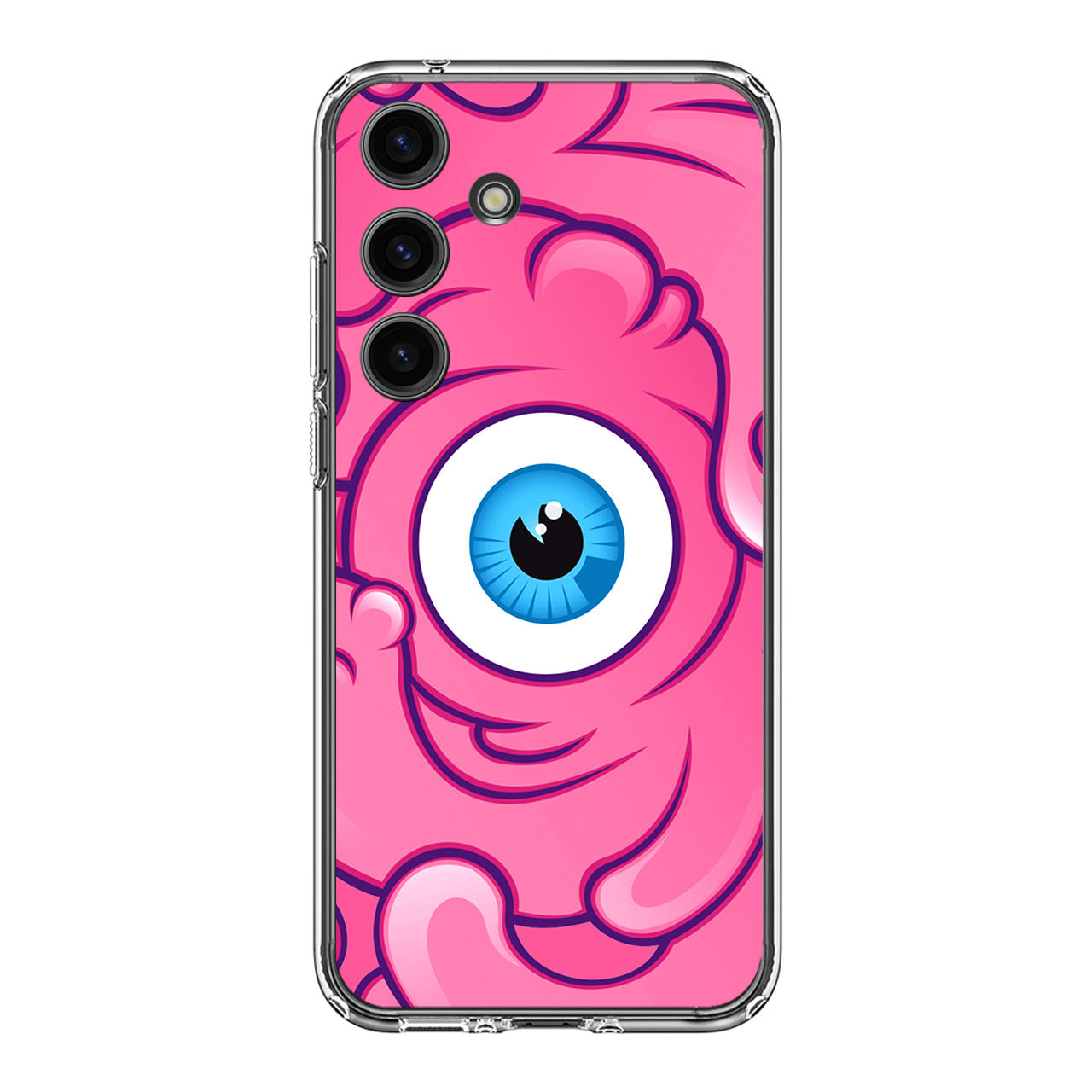 All Seeing Bubble Gum Eye Samsung Galaxy S24 FE Case