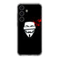 Anonymous Blood Splashes Samsung Galaxy S24 FE Case