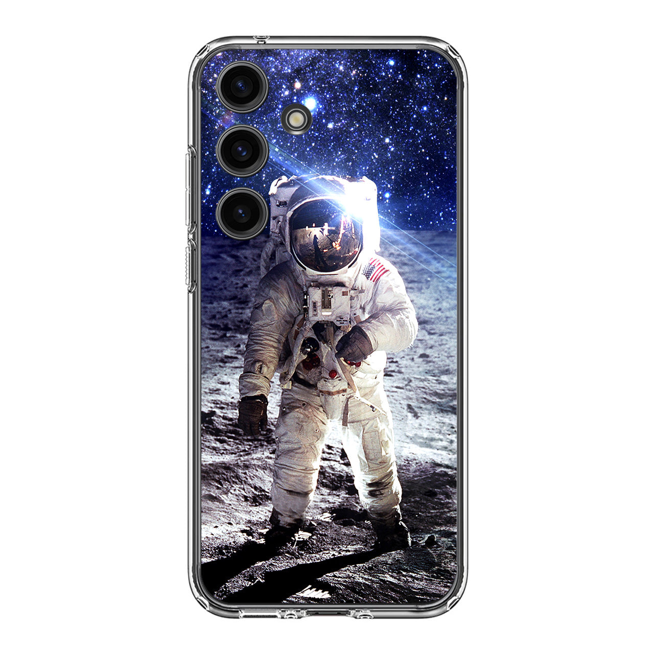 Astronaut Space Moon Samsung Galaxy S24 FE Case