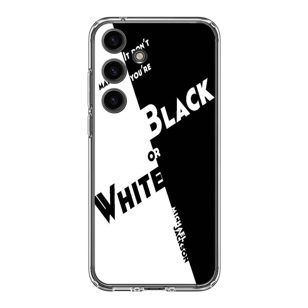 Black Or White Michael Jackson Samsung Galaxy S24 FE Case