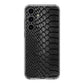 Black Snake Skin Texture Samsung Galaxy S24 FE Case