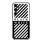 Black White Stripes Samsung Galaxy S24 FE Case