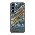 Blue Wave Marble Samsung Galaxy S24 FE Case