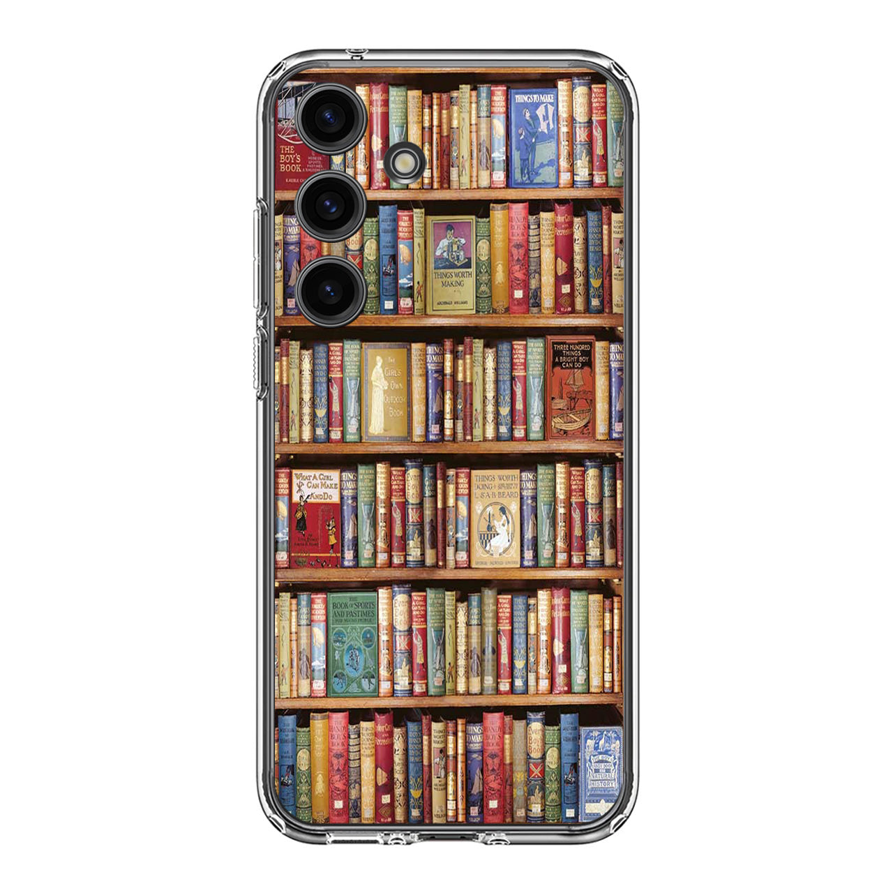 Bookshelf Library Samsung Galaxy S24 FE Case