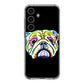 Colorful Bulldog Art Samsung Galaxy S24 FE Case