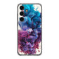 Colorful Dust Art on White Samsung Galaxy S24 FE Case