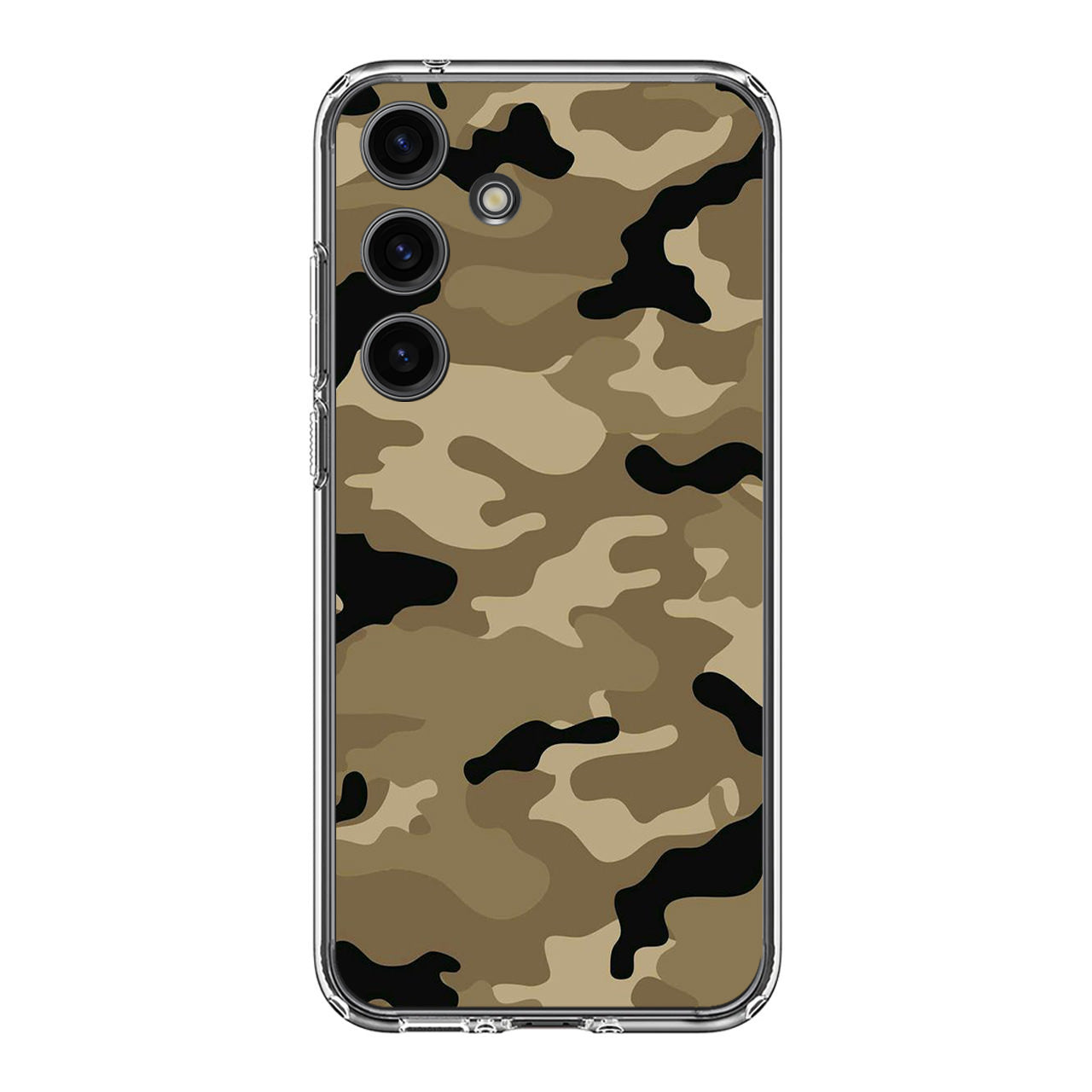 Desert Military Camo Samsung Galaxy S24 FE Case