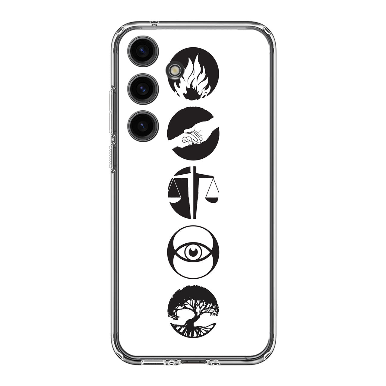 Divergent Factions Samsung Galaxy S24 FE Case