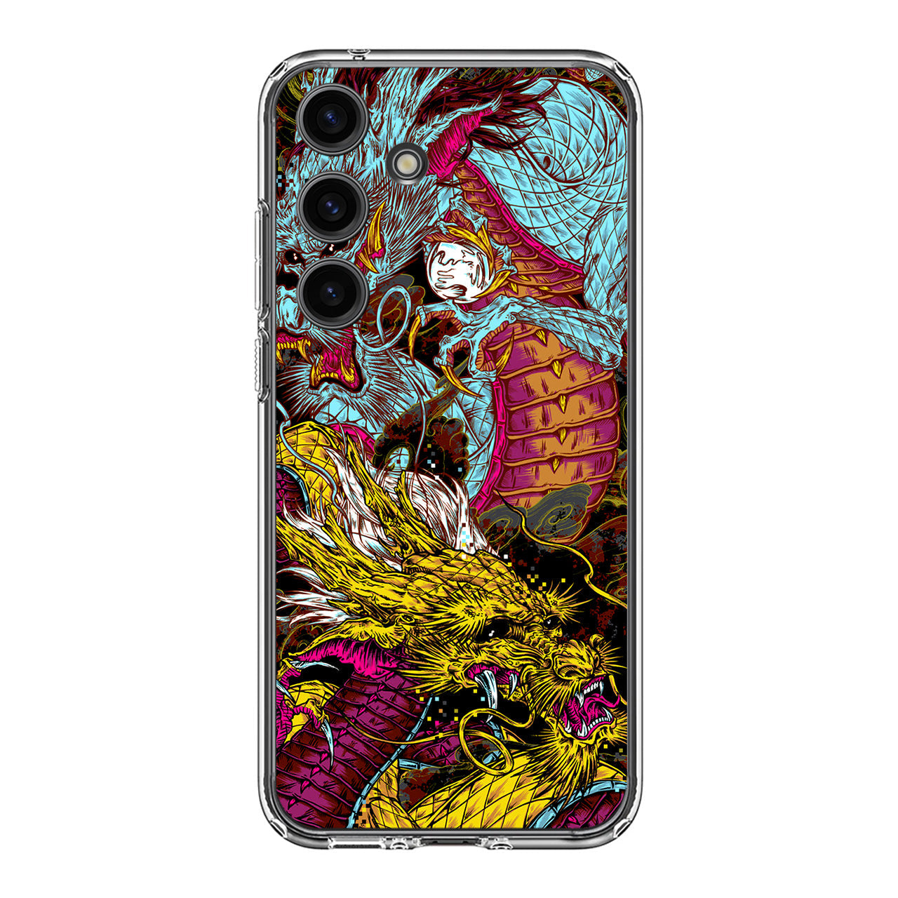 Double Dragons Samsung Galaxy S24 FE Case