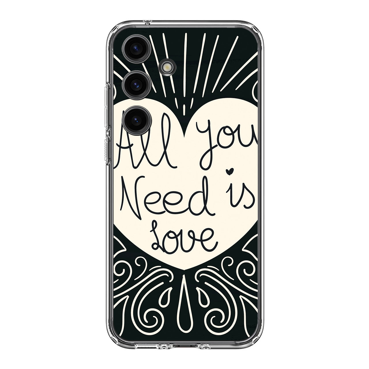 Drawn Love Samsung Galaxy S24 FE Case