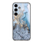 Golden Azure Marble Samsung Galaxy S24 FE Case