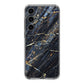 Golden Black Marble Samsung Galaxy S24 FE Case