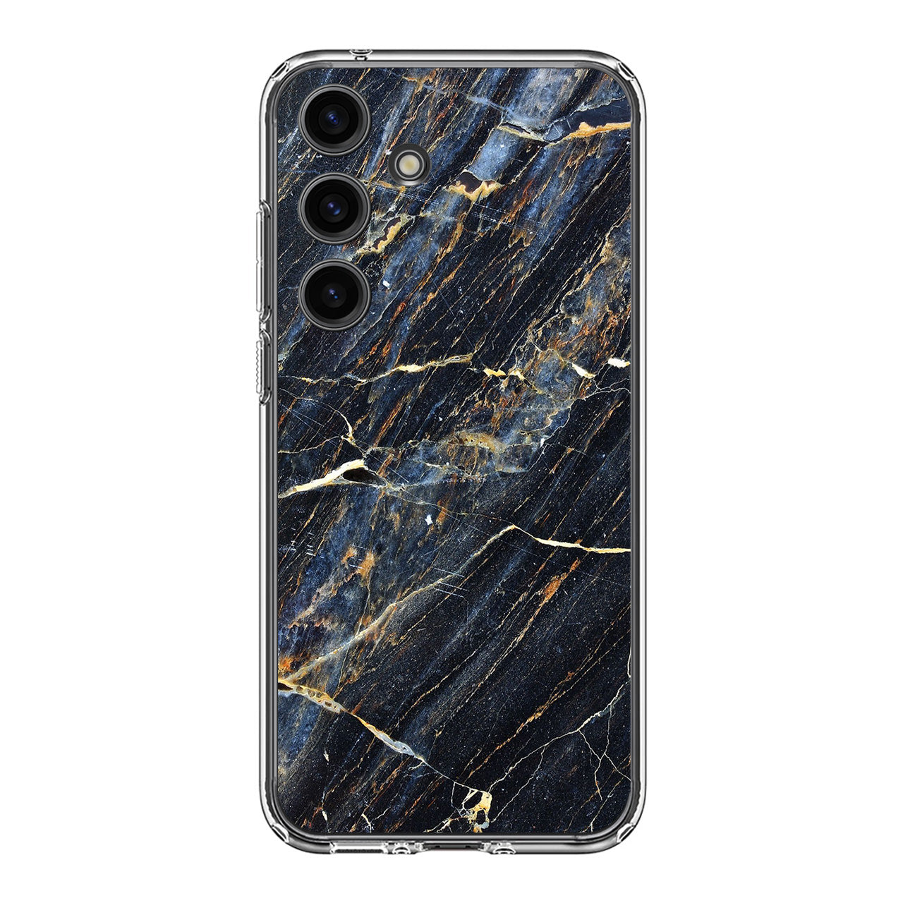 Golden Black Marble Samsung Galaxy S24 FE Case