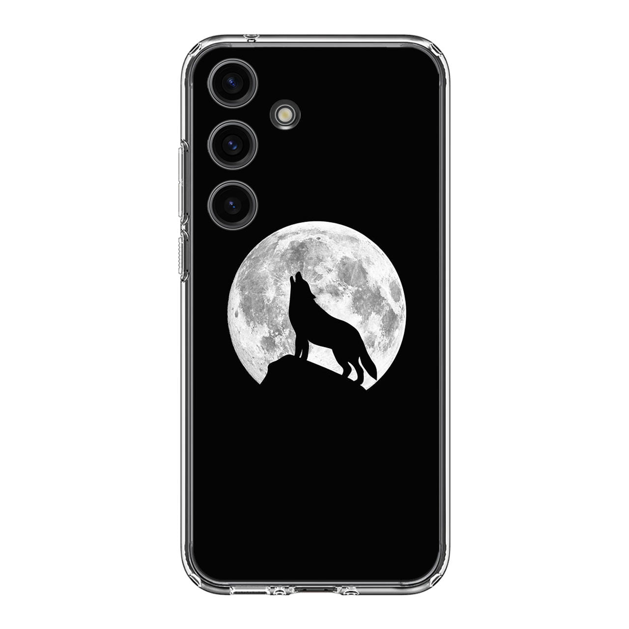 Howling Night Wolves Samsung Galaxy S24 FE Case