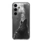 Howling Wolves Black and White Samsung Galaxy S24 FE Case